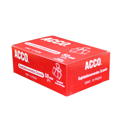 Sujeta documentos Acco con 12 pzas.