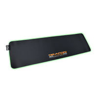 Mouse Pad Gamer Nextep Dragón XT RGB XL negro.