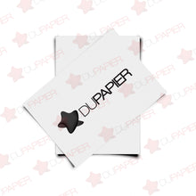 Tarjeta Bristol blanca  4 cm x 6 cm paquete 100 pzas.