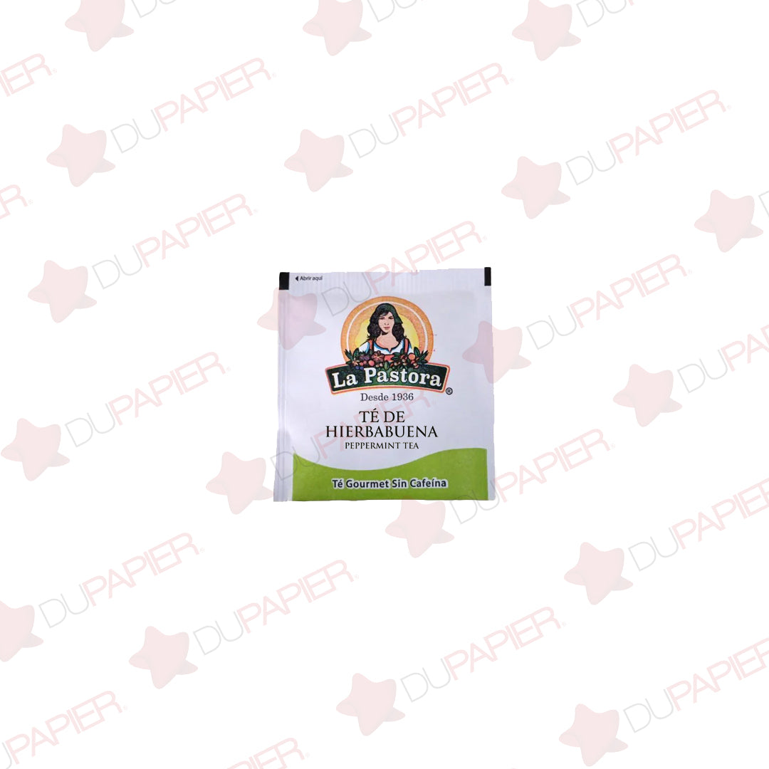 Té La pastora caja con 25 sobres.