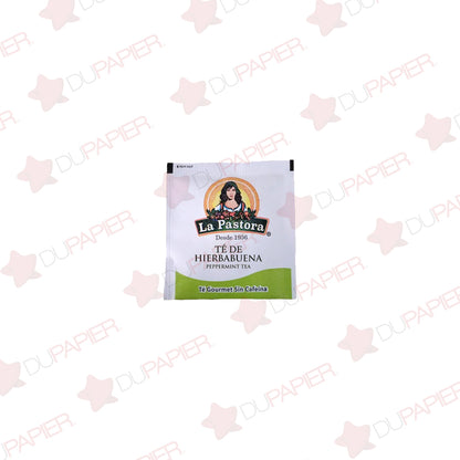 Té La pastora caja con 25 sobres.
