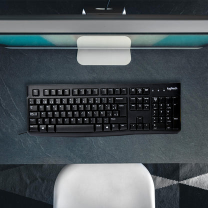 Teclado alámbrico Perfect choice PC-200970 negro.