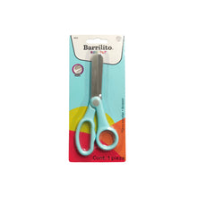 Tijera escolar Barrilito punta Roma 13 cm.