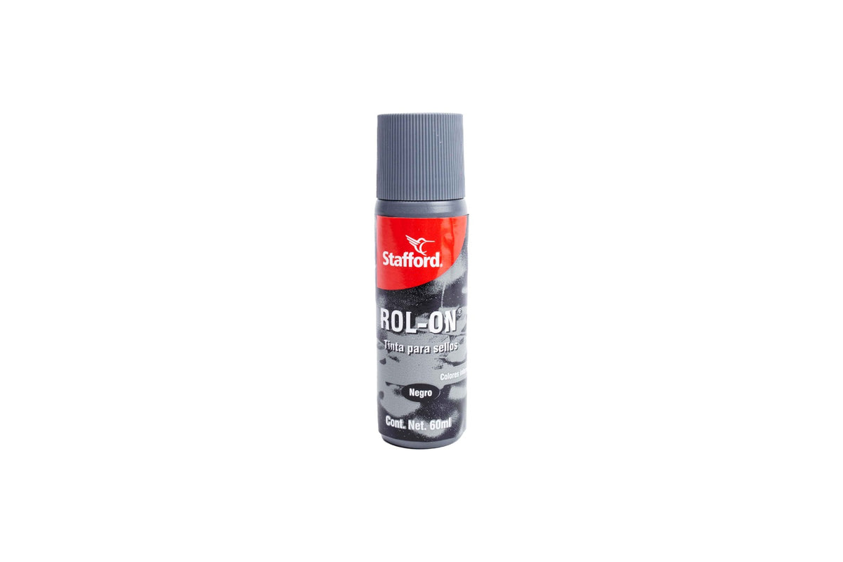 TINTA ROLL-ON P/SELLO NEGRA 60 ML