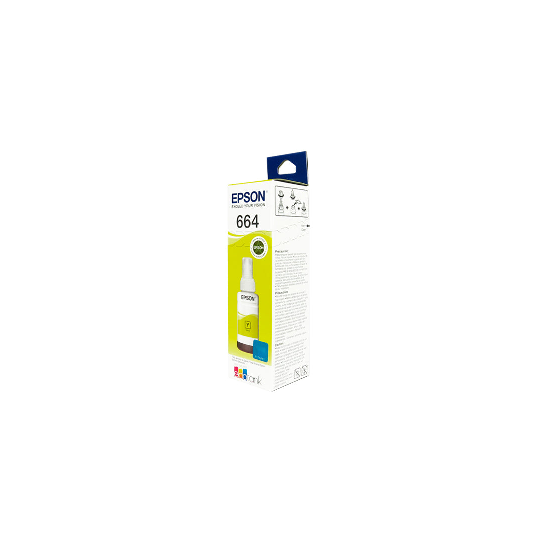 Botella de tinta Epson T664 T664420AL, amarillo