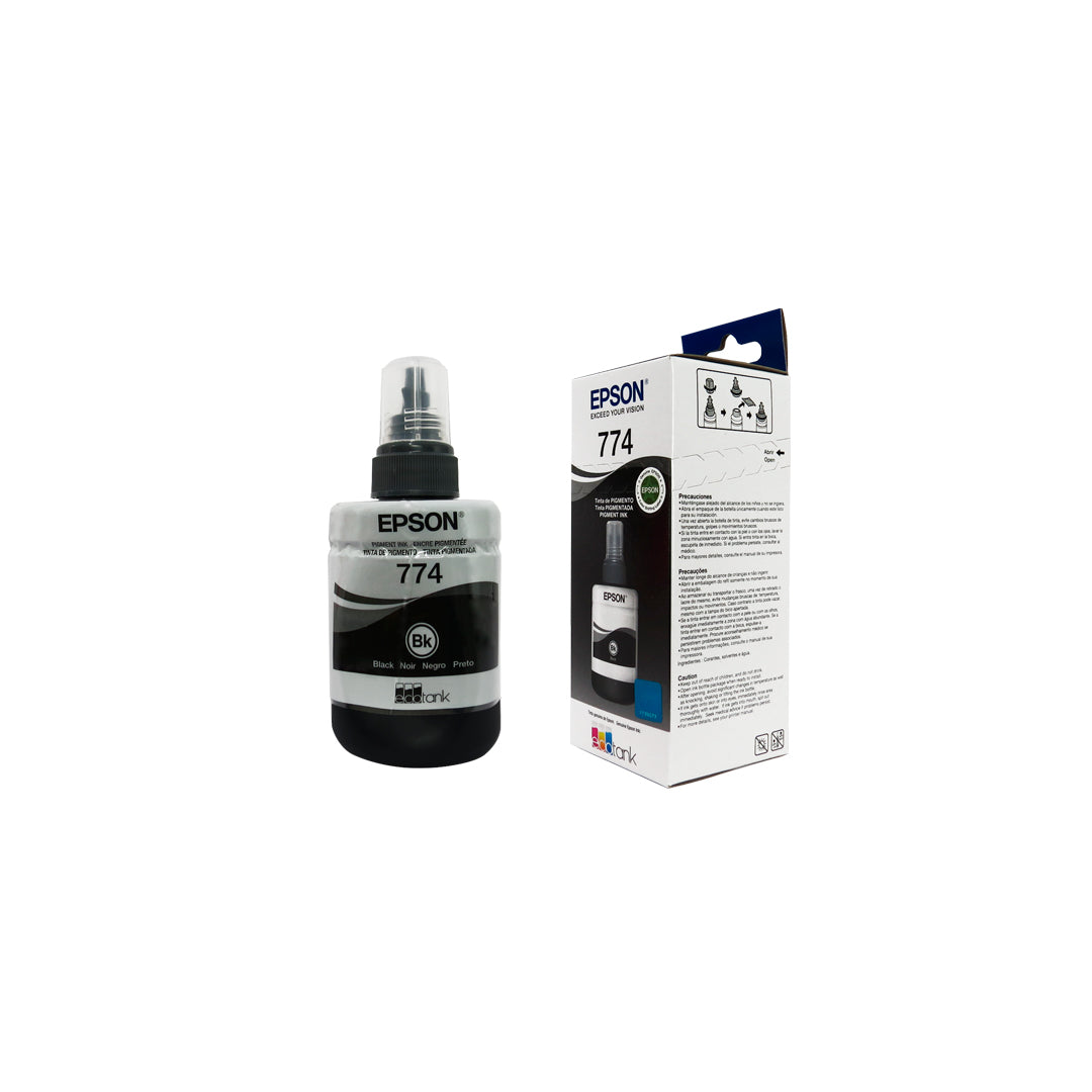 Botella de tinta Epson T774120AL, negro