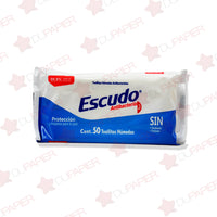 Escudo Toallitas Húmedas Antibacteriales 50 pzas.