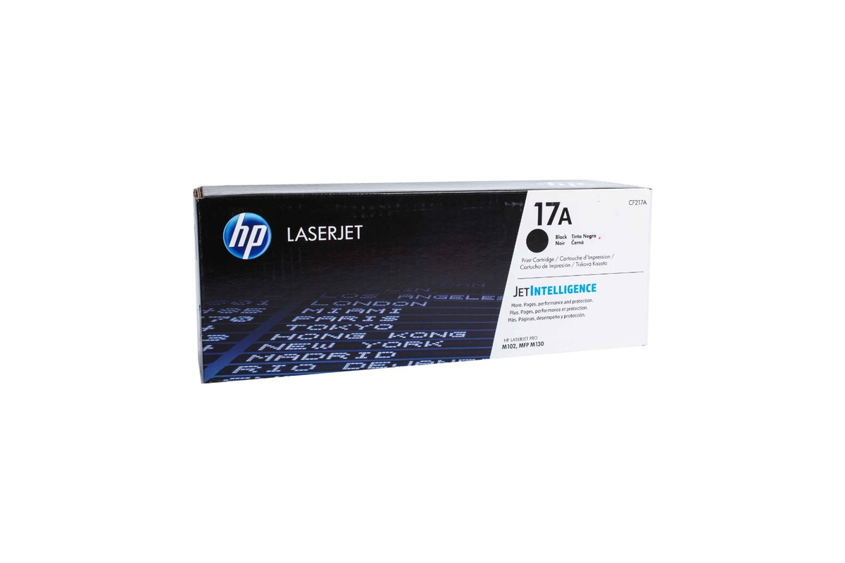 Tóner HP 17a cf217a negro, 1600 páginas