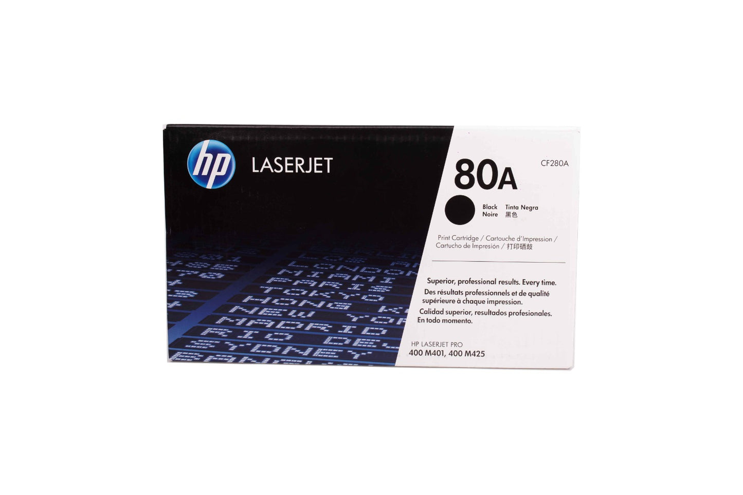 TONER 80A CF280A NEGRO 2700 PAGINAS