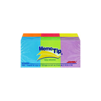 NOTAS ADHESIVAS MEMO TIP 653 3.8X5.1 NEON 100 HOJAS CON 12 PZS