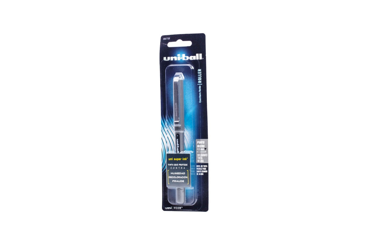 Bolígrafo Uni-Ball Deluxe Micro Azul, Bolígrafos